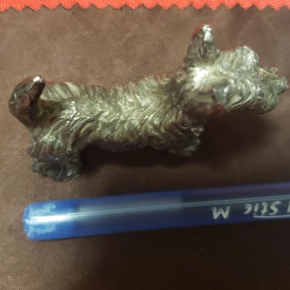Dog figurine silver or gray ! - Picture 9 of 9
